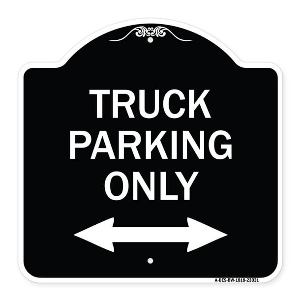 Reserved Parking with double arrow Sign 12 x 18 Heavy Gauge Aluminum Signs SignMission Reserved Parking with double arrow Sign 12 x 18 Heavy Gauge Aluminum Signs SignMission